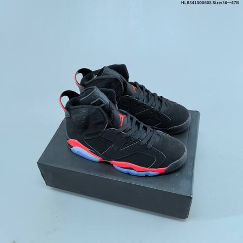 Jordan Air Jordan 6 Retro White Black Red Blue EU 36-47 Basketball - Unisex (BS-65800)