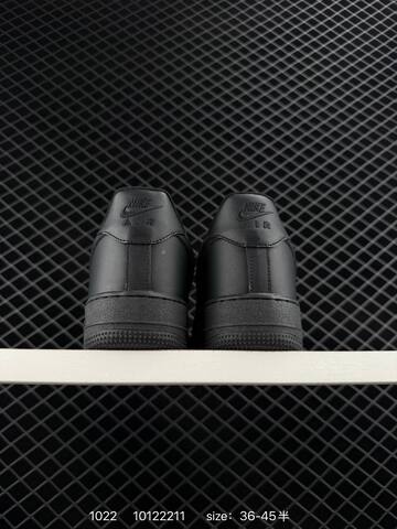 Nike Air Force 1 07 Triple Black EU 36-45 5 Casual - Unisex BS-74645