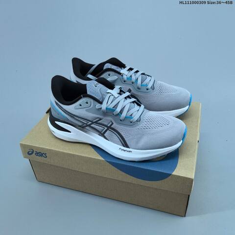 ASICS GT 1000 13 Black White Grey Blue EU 36-45 Running Shoe Running Sneakers - Unisex (BS-69009)