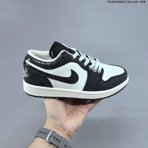 Jordan Air Jordan 1 Low SE Black White EU 36-45 Lifestyle - Unisex (BS-66153)