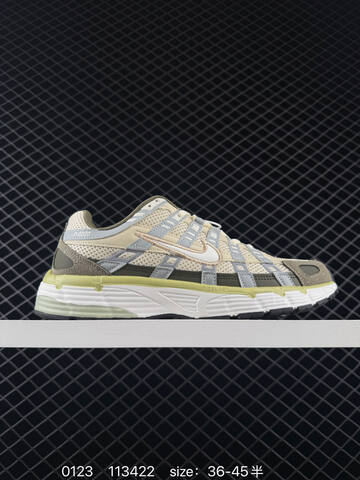 Nike P-6000 Silver Black White EU 36-45 Running - Unisex (BS-73001)