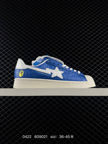 Bape x Adidas Originals Superstar JR2701 35 5 36 36 5 37 38 Lifestyle Women s BS-75899