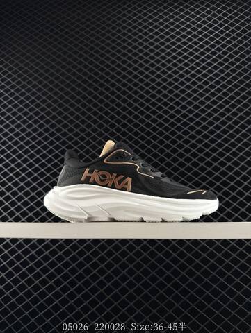 HOKA ONE ONE Clifton 10 All White EU 36-45 Running Shoe Running Sneakers - Unisex (BS-86638)