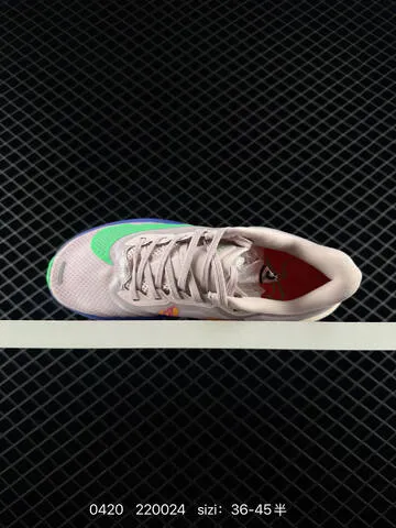 Nike Zoom Fly 6 Light Pink Base With Multicolor Accents Pink Orange Green Blue Purple White EU 36-45 Half Sizes Available Running - Unisex BS-71978