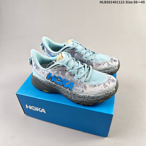 HOKA ONE ONE Speedgoat 6 Black Grey Brown EU 36-45 Trail Shoe Trail Running Sneakers - Unisex (BS-69455)