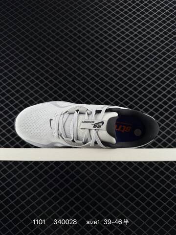 Nike Structure 26 White Black Gray With Orange And Blue Accents 39-46 Running - Unisex BS-74435