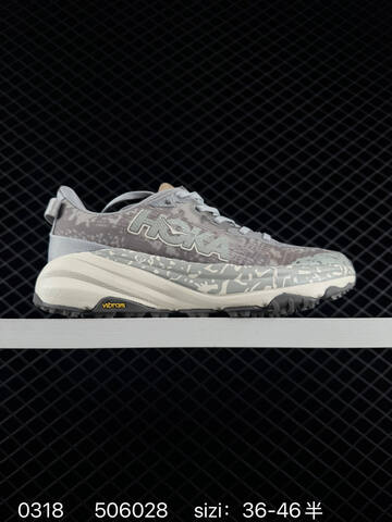 HOKA ONE ONE Speedgoat 6 Light Grey Off White Dark Grey EU 36-46 Trail Shoe Trail Running Sneakers Unisex BS-86291