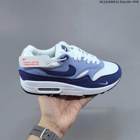 Nike Air Max 1 White Beige Pink Blue EU 36-47 Sneaker - Unisex BS-60416