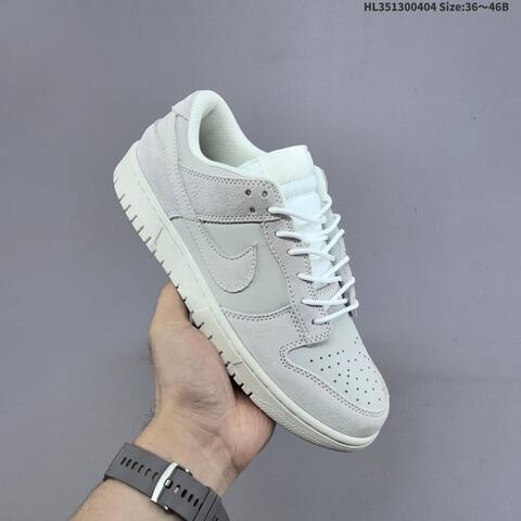 Nike Dunk SB Low Light Grey Off White EU 36-46 Skate Shoe - Unisex BS-60937