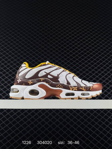Nike Air Max Plus Brown White Gold Yellow EU 36-47 Running - Unisex (BS-73483)
