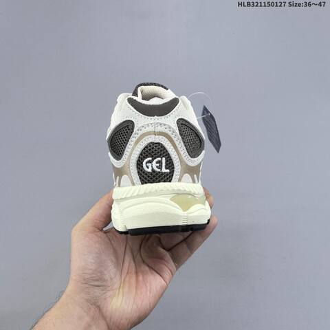 ASICS GEL-NYC Brown Cream White Beige EU 36-47 Running Shoe Running Sneakers - Unisex (BS-69033)