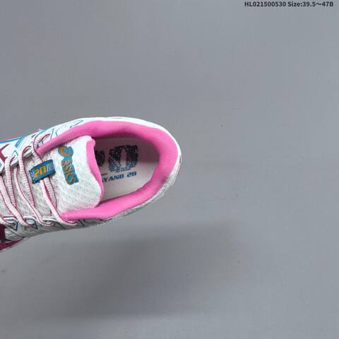 ASICS GEL-KAYANO 20 White Pink Blue Burgundy 39 5-47 Running Shoe Running Sneakers - Unisex (BS-68787)