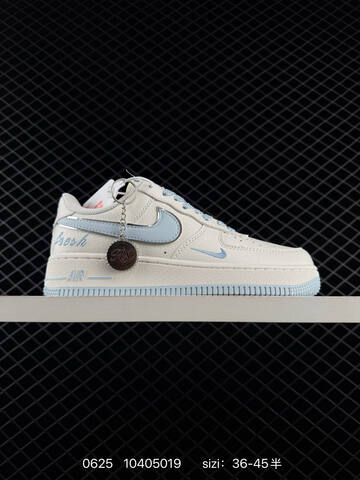 Nike Air Force 1 07 White Black Silver EU 36-45 Sneaker - Unisex (BS-70595)