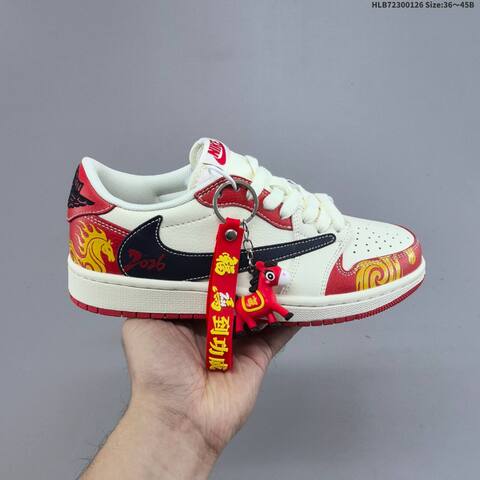 Nike Air Jordan 1 x Travis Scott AIR JORDAN DIY Lifestyle BS-66822