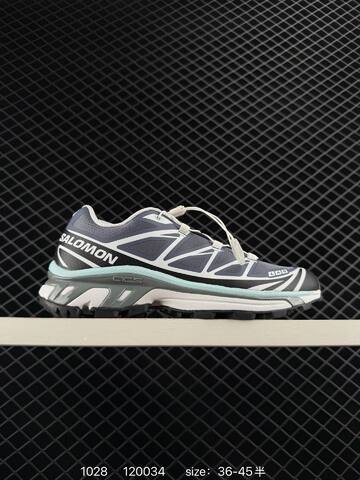 Salomon XT 6 Grey White Black Mint EU 36-45 Trail Shoe Trail Running Sneakers - Unisex (BS-85945)