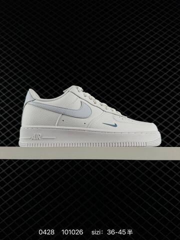 Nike Air Force 1 07 White Gray EU 36-45 Casual - Unisex (BS-71800)