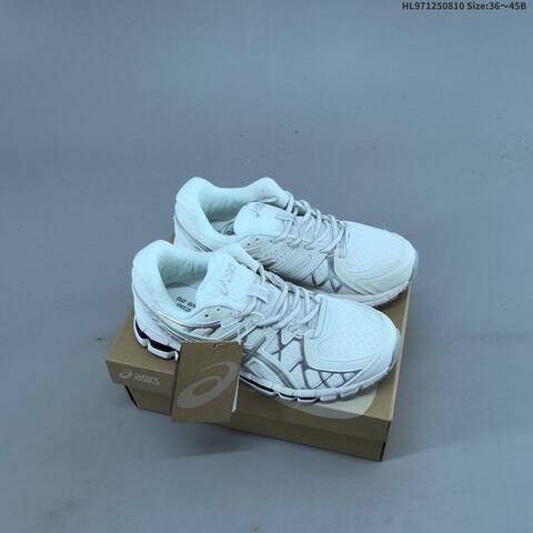 ASICS GEL-KAYANO 20 White Green Silver Red EU 36-45 Running Shoe Running Sneakers - Unisex (BS-68760)