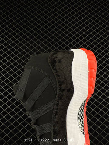 Jordan Air Jordan 11 Retro Black White Red EU 36-47 Basketball Shoe - Unisex BS-80010
