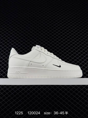 Nike Air Force 1 07 Low White Black 36-45 Casual - Unisex (BS-73501)