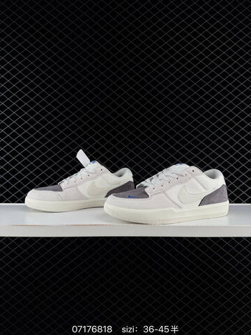 Nike SB Force 58 Light Gray Dark Gray Off White Blue EU 36-45 Skate - Unisex BS-70181