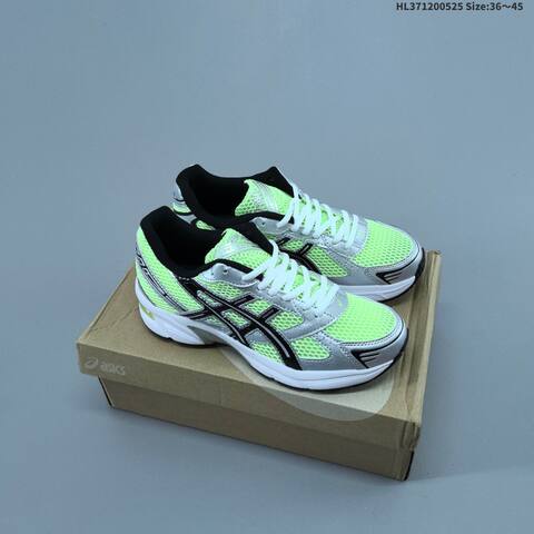 ASICS GEL-1130 White Silver Navy Neon Green EU 36-45 Running Shoe Running Sneakers - Unisex (BS-68796)