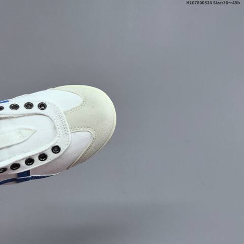Onitsuka Tiger Mexico 66 Slip On White Blue Red Cream EU 36-45 Sneaker Casual Sneakers - Unisex (BS-68801)