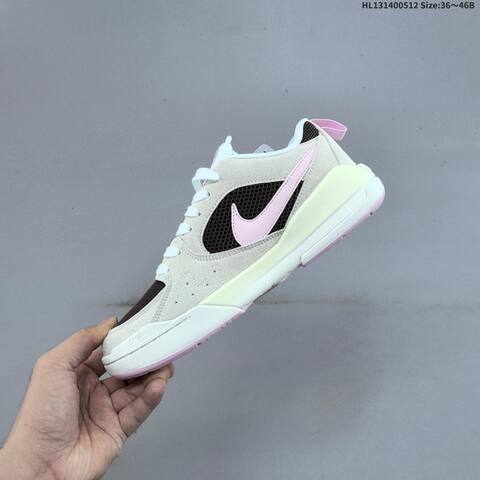 Nike Air Jordan CMFT Era Black White Pink Cream 36 46B Casual - Women's (BS-65980)