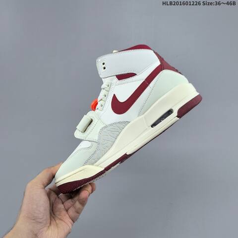 Jordan Legacy 312 Sail Light Grey Burgundy EU 36-46 Basketball - Unisex (BS-67250)