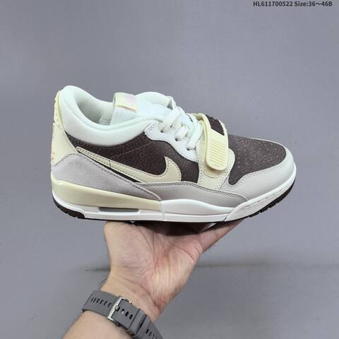 Jordan Legacy 312 Low Brown Cream Light Grey EU 36-46 Casual - Unisex (BS-65901)