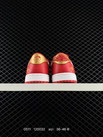 Jordan Air Jordan 1 Low Travis Scott Red White Gold EU 36-46 Lifestyle - Unisex BS-71528