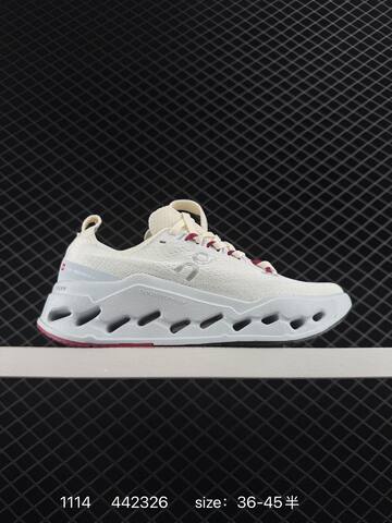 On Cloudsurfer Cloudtec Phase White Off White Black EU 36-45 Running Shoe Running Sneakers - Unisex (BS-85465)