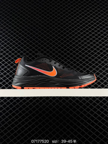 Nike Air Zoom Winflo 9X Black Grey Orange EU 39-45 Running - Unisex (BS-70194)