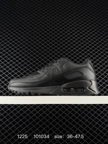 Nike Air Max 90 Triple Black EU 36-47 5 Lifestyle - Unisex (BS-73514)