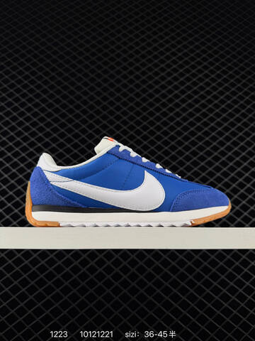 Nike Classic Cortez Leather EVA White Grey Suede With Mint Green Swoosh And Gum Sole EU 36-45 5 Casual - Unisex (BS-73541)