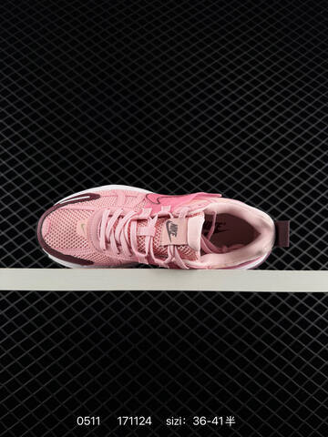 Other Nike Wmns V2K Runtekk Low White Grey Pink FN0738-106 36 36 5 37 Lifestyle - Women's (BS-71546)