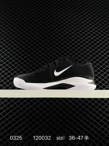 Nike Zoom Vapor 12 Cly Black White EU 36-47 Training - Unisex (BS-72467)