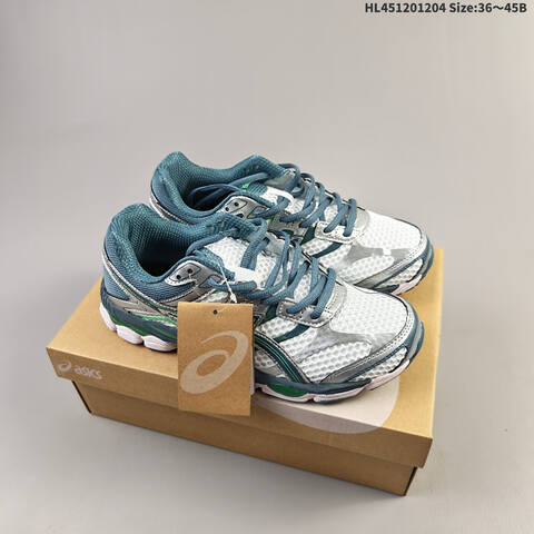 ASICS Gel-Cumulus 16 White Purple Blue Pink EU 36-45 Running Shoe Running Sneakers - Unisex (BS-69183)