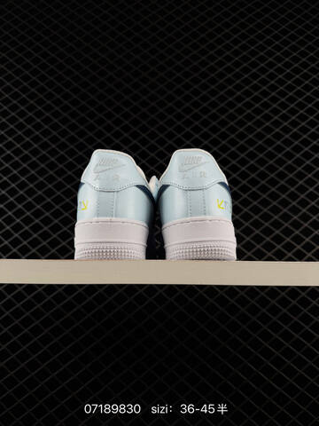 Nike Air Force 1 07 Light Blue White Navy Blue EU 36-45 Lifestyle - Unisex BS-70178