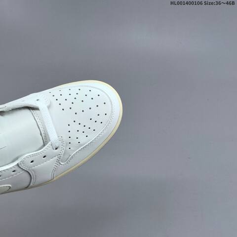 Jordan Air Jordan 1 Low OG Triple White EU 36-46 Lifestyle - Unisex (BS-67081)