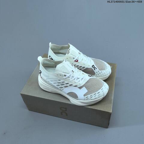 On Cloudboom Strike Neon Yellow Black White EU 36-45 Running Shoe Running Sneakers - Unisex (BS-69504)
