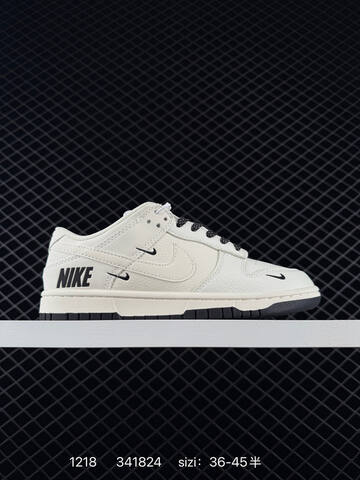 Nike SB Dunk Low White Black EU 36-45 Skate - Unisex (BS-73623)