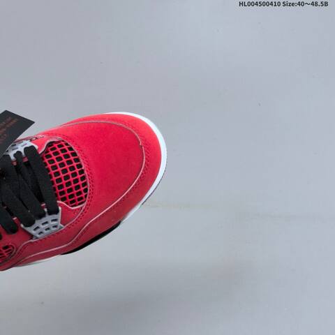 Jordan Air Jordan 4 Retro Toro Bravo Red Black Grey White EU 40-48 5 Basketball - Men's (BS-66260)