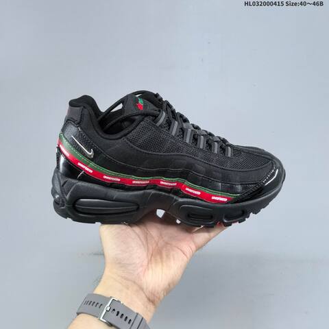 Nike Air Max 95 Undefeated Sail Black Red Green EU 40-46 Sneaker - Men s BS-60724