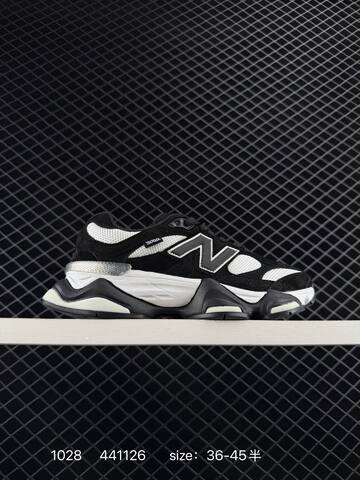 New Balance 9060 U9060JRB Black Grey Yellow EU 36-45 Sneaker - Unisex (BS-82666)