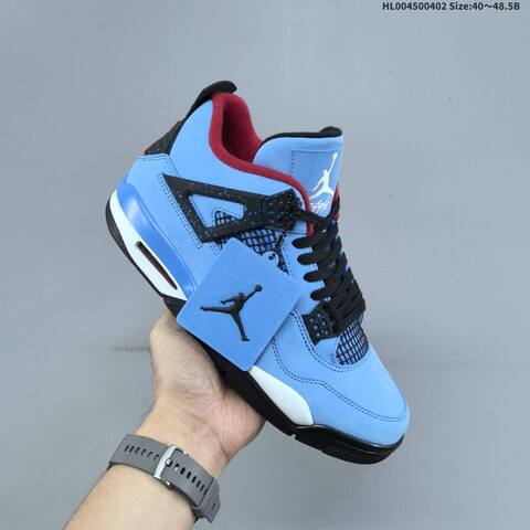 Travis Scott Cactus Jack x Air Jordan 4 Retro OG AIR JORDAN 4 Aj4 Lifestyle BS-66359