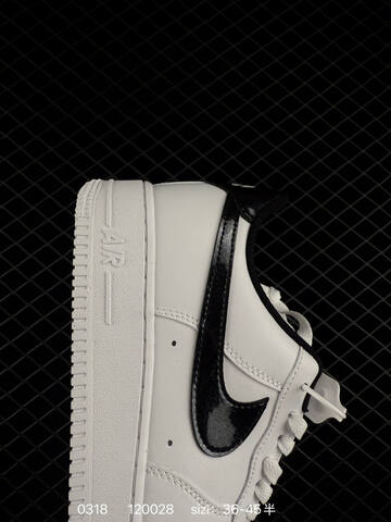 Nike Air Force 1 07 White Black EU 36-45 Lifestyle - Unisex (BS-72616)