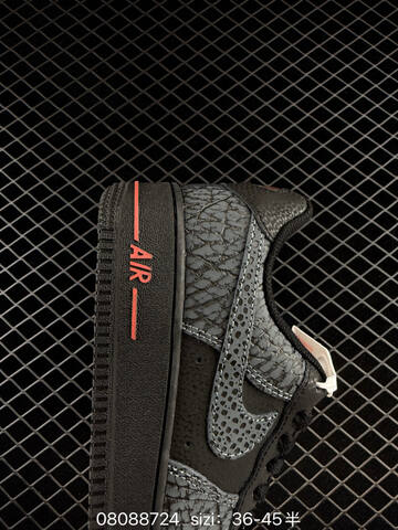 Nike Air Force 1 07 Black Lime Green Metallic Silver EU 36-45 Lifestyle - Unisex (BS-69877)
