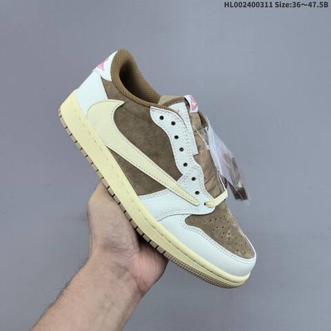 Travis Scott x Air Jordan 1 Low AIR JORDAN 1 Aj1 Lifestyle BS-66567