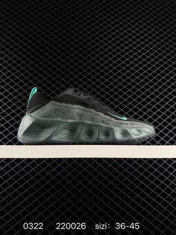 Nike Ava Rover Black Blue EU 36-45 Running - Unisex (BS-72519)