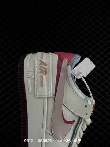 Nike Air Force 1 07 Sail Light Blue Pink Red Dark Brown EU 36-42 Lifestyle - Unisex (BS-71516)